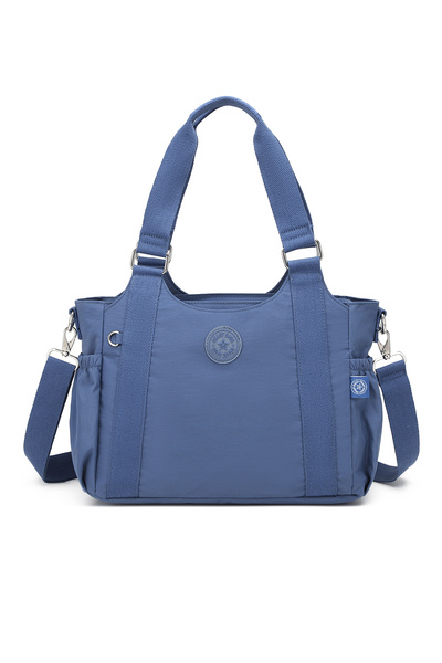 SMART BAGS Geantă de umăr pentru femei, din țesătură șifonată, impermeabilă, ...