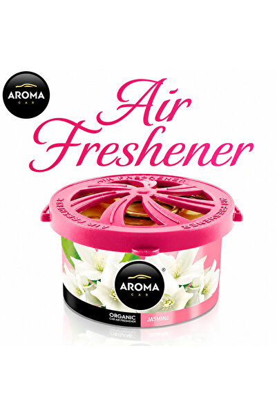 Aroma معطر هواء عضوي برائحة الياسمين للسيارة، طويل الأمد، جل مضاد للانسكاب لت...
