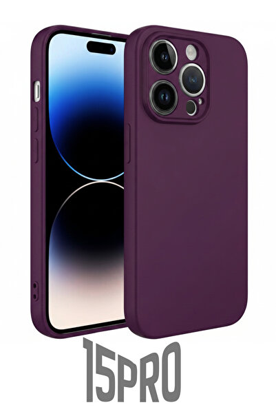 PSGT iPhone 15pro Silikon Kılıf Kamera Korumalı Kapak