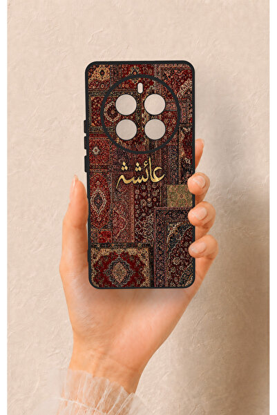 Vip Case Realme 12 Pro Uyumlu Vintage Halı Desenli Silikon Kılıf