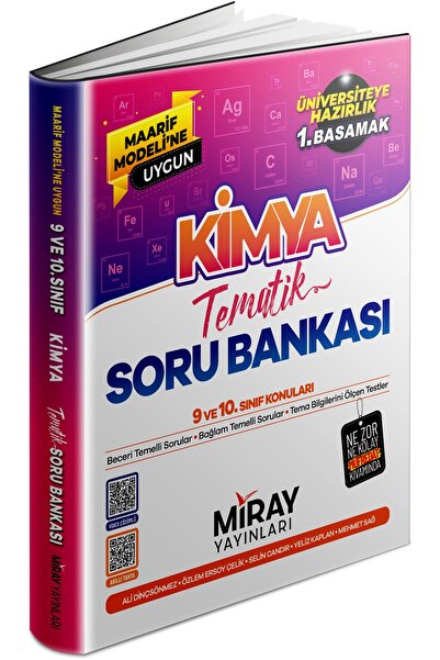 Miray Yayınları Miray 2027 Tyt Maarif Kimya Soru Bankası