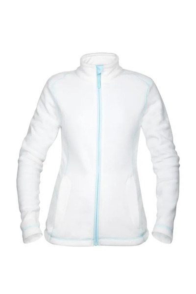 ardon Women's winter work fleece jacket, made of Polyester, YVONNE, white