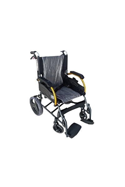 Generic Brand كرسي الومنيوم 18 أنش عجل صغير 12-863 wheelchair 863-12