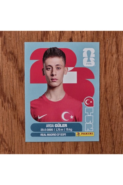 Panini Dünya Kupası 2026 Lisanslı Sticker TUR 14