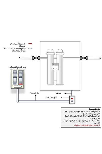 ESMART سخان مياه كهربائي فوري