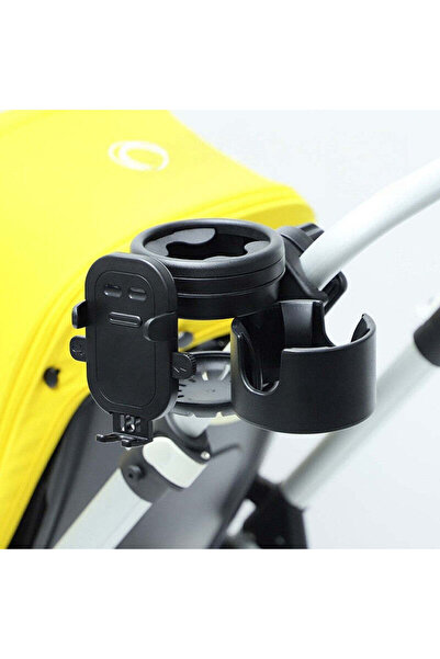 Klevo Suport Universal 3in1, Klevo, pentru Carucior, Biciclete, Masina, din ABS, 1 Suport Telefon si 2
