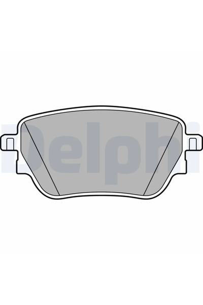 DELPHİ Set Placute Frana Frana Disc Mercedes-Benz Cla/Glb 2018-2023