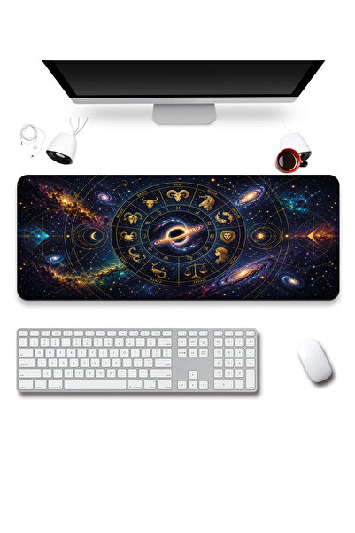 SonicTouch Mousepad pentru tastatură 40x90cm, fără cusături, neted, rezistent...