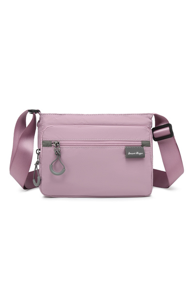 SMART BAGS Geantă de umăr și crossbody pentru femei, de culoarea pielii, de z...