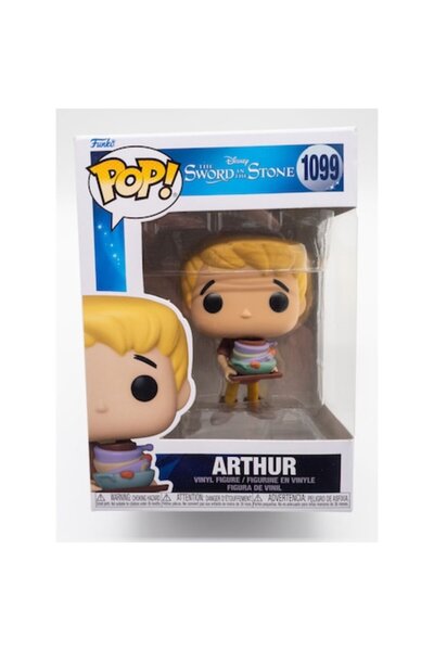 Funko Disney Vrăjitoarea și Vrăjitorul - Figurină Arthur, 9cm
