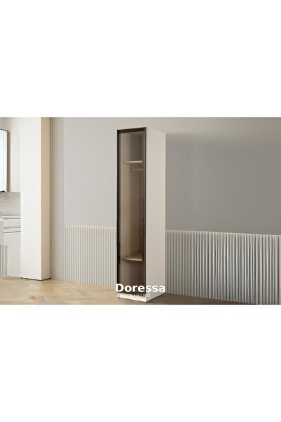 Doressa Living Flen Tek Kapılı Gardırop