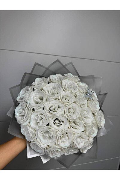 Generic Brand Buchet 29 trandafiri cu sclipici