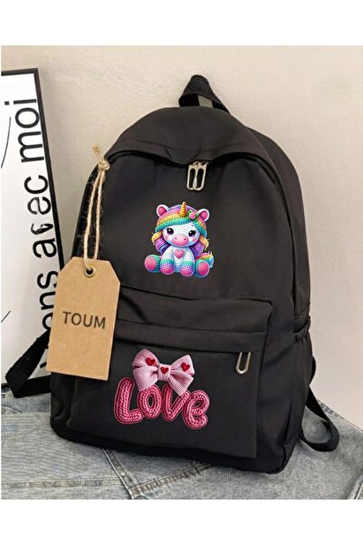 Touz Moda Cute Animal Figured Girls' School, Classroom, Course Backpack with ...