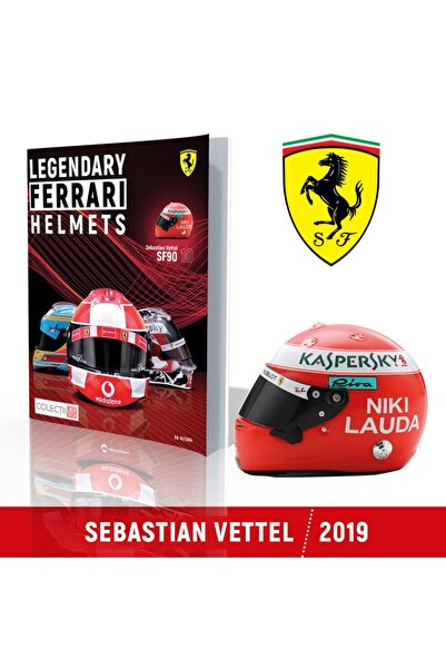 Centauri Sigilat- Sebastian Vettel – 2019 ARAI GP-7- Nr. 10- Colectia Casti F...