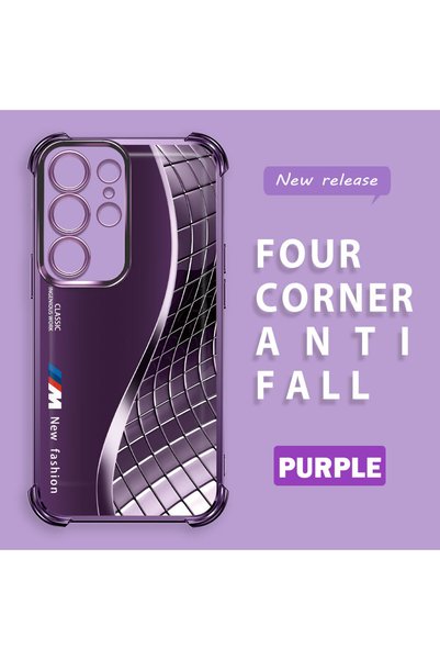 ucuc Samsung Galaxy S23 Ultra Compatible Transparent Back Four-Corner Reinfor...