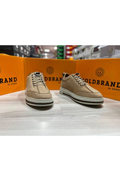 Goldbrand 459 حذاء رجالي مريح من الجلد الطبيعي