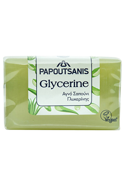 Papoutsanis ΣΑΠΟΥΝΙ 125gr. ΓΛΥΚΕΡΙΝΗΣ - (ΠΡΑΣΙΝΟ)
