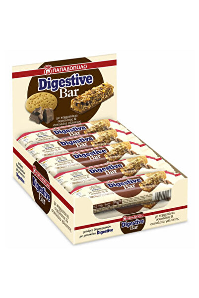 Papadopoulou ΠΑΠΑΔΟΠΟΥΛΟΥ DIGESTIVE BARS (10x28gr.) - (ΣΟΚΟΛΑΤΑ)