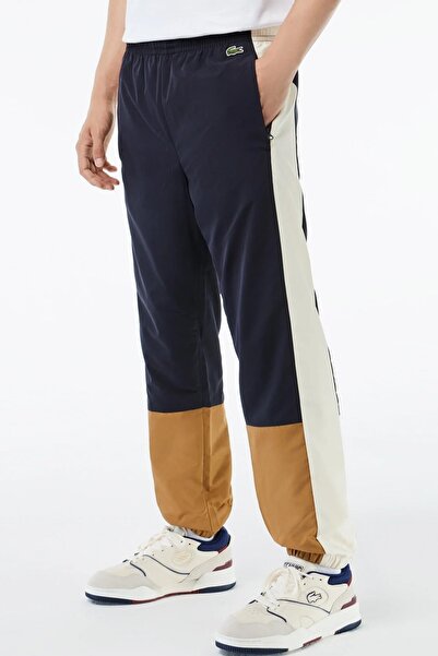 Lacoste Pantaloni de trening bărbătești, croială regulară, cu blocuri de culo...