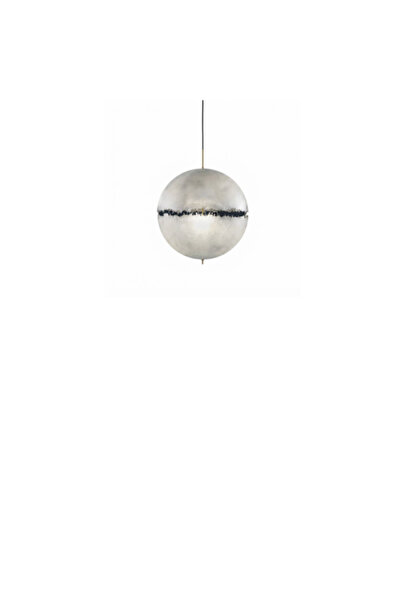 Siera Split Ball Pendant White S 007