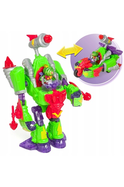 Magicbox ByStone ROBOT TURBO WARRIOR SET DE TRANSFORMARE MOTOCICLETĂ DE VITEZ...