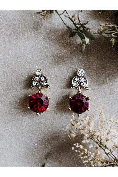 FAYRA ACCESSORIES أقراط مرصعة بحجر الزركون