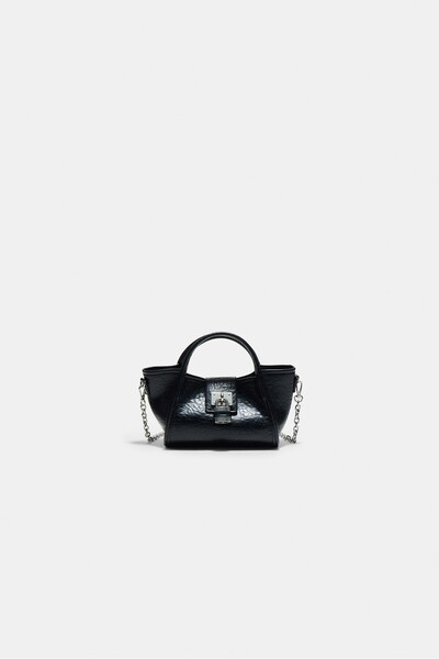 Stradivarius Kilit detaylı mini çapraz askılı çanta
