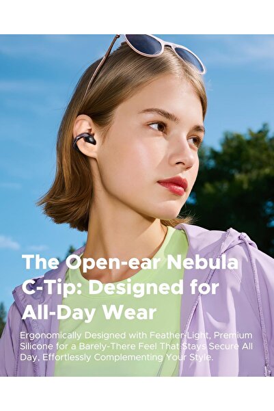 Generic URBAN pen Ear Earbuds, Bluetooth 6.0 Clip-On Headphones with 13mm Dri...
