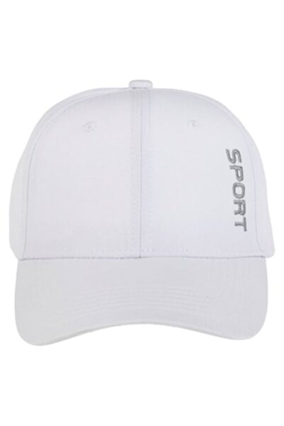 ivokid Șapcă albă cu broderie  "Sport " pentru bărbați