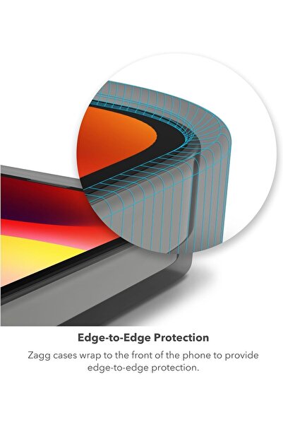 Zagg iPhone 14/15 Plus Case Luxe Graphene-Reinforced Clear