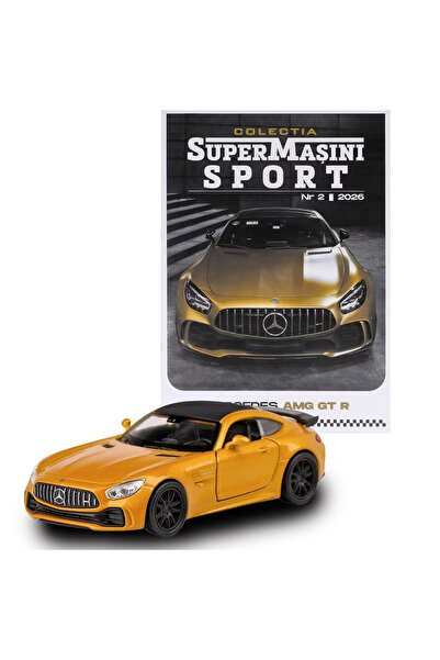 WELLY Sigilat- Mercedes-AMG GT R - Colectia Supermasini Sport 2026- Nr.2- Sca...