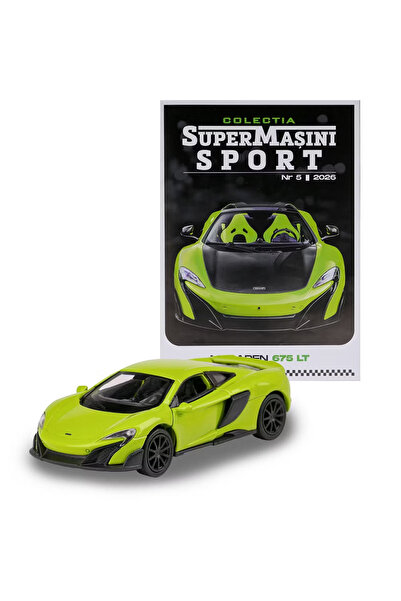 WELLY Sigilat-McLaren675 LT- Colectia Supermasini Sport 2026- Nr.5- Scara 1:3...