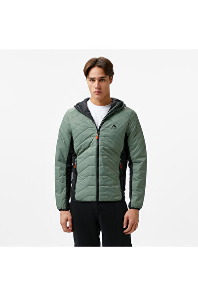 Mc Kinley Mckinley Savanna Fleece Hyb Men's Green Outdoor Jacket