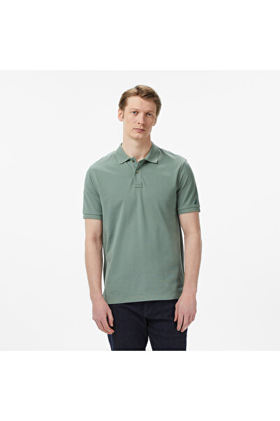 Nautica Erkek Yeşil Regular Fit Polo Yaka T-Shirt
