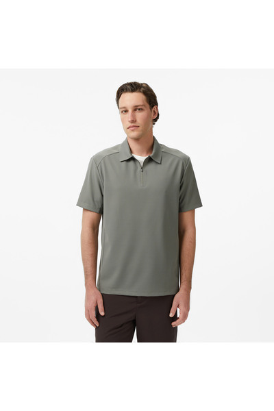 Nautica Tricou verde cu guler polo, cu croiala normală, pentru bărbați
