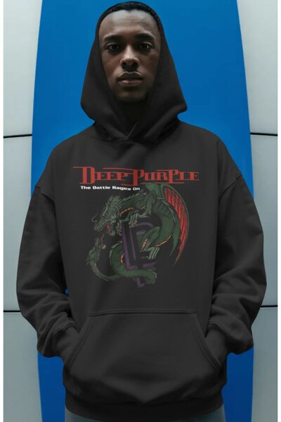 SEVBANO Deep Purple Rock Metal Music Band Pre-Printed Unisex Oversize Premium...