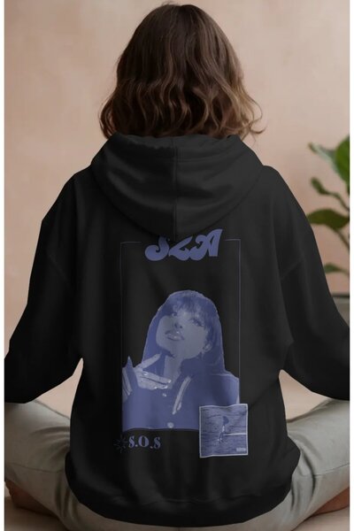 SEVBANO Sza Rapper Singer Back Printed Unisex Oversize Premium Hoodie