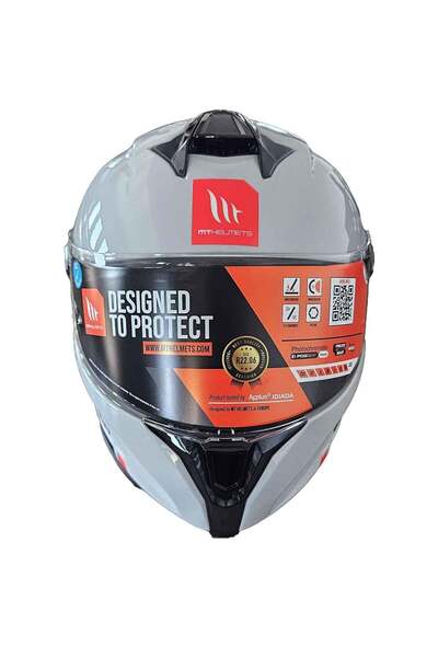 MT Targo S Solid A12 Parlak Kapalı Kask