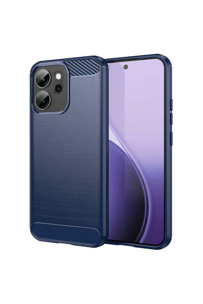 Techsuit Husă pentru OPPO Reno14 FS 5G, Silicon Carbon, albastru - albastru