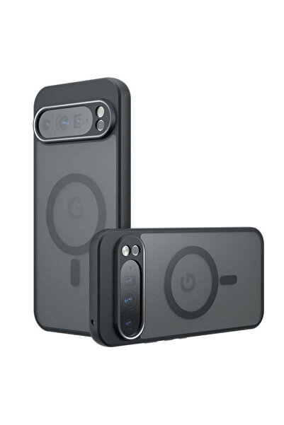 Techsuit Husă pentru Google Pixel 9 Pro XL, PureFrost MagSafe, negru mat - ne...