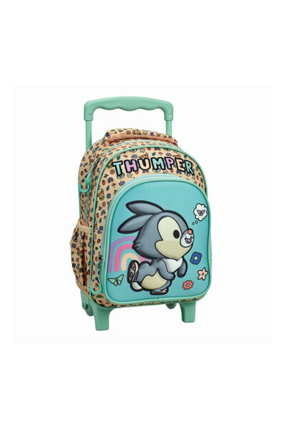 Disney Bambi Thumper rucsac grădiniței cu roți, geantă 30 cm