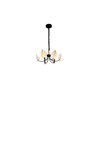 ٍSiera Light 3D Chandelier Black Gold LED 570-D