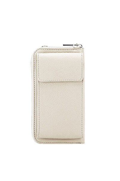 SOFILINE Portofel și husă de telefon din piele 8971 07 Crem