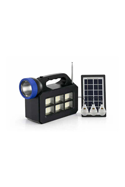Jortan Sistem Solar Portabil T08, 20W, Panou Solar de 5W, Baterie de 25000mAh...