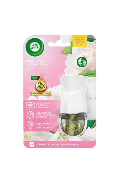 Air Wick ΣΥΣΚΕΥΗ + ΑΝΤ/ΚΟ 19ml - (WHITE PEONY ΚΑΙ JASMINE BLOSSOM)