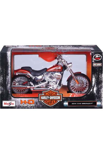 Maisto Motocicleta metalica, Maisto, Harley-Davidson, 2014 CVO Breakout, 1:12