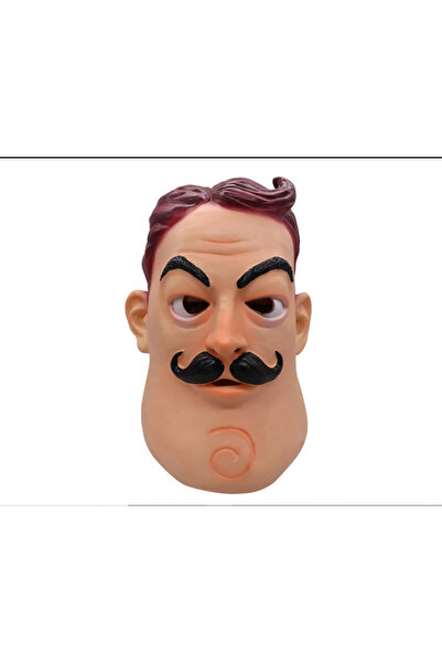 zerzembe Merhaba Komşu Karakteri Cosplay Lateks Kask Maskesi, Yetişkin Çocuk ...