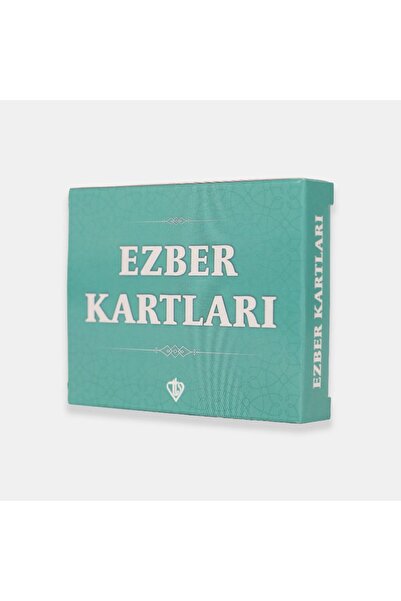 Diyanet İşleri Başkanlığı Ezber Kartları Yeşil 70*90 Mm-TDV-