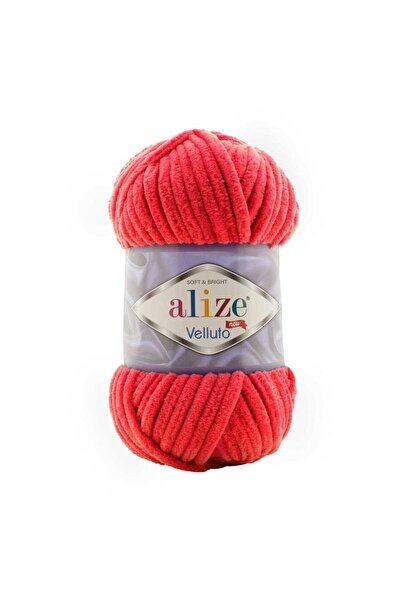 SİS BUTİK Alize Velluto 0056 Kırmızı