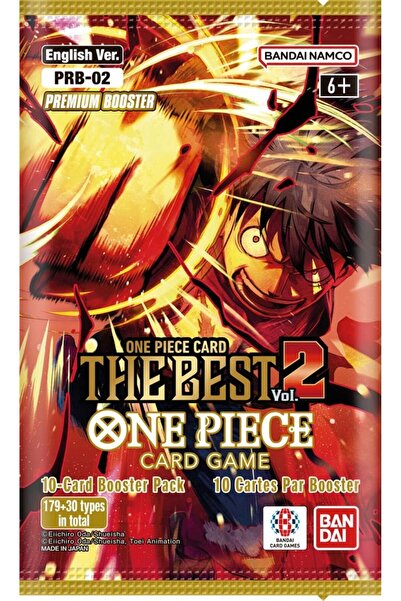 ONE PİECE TCG PRB-02 Cel mai bun Volum 2 Pachet Booster Premium EN